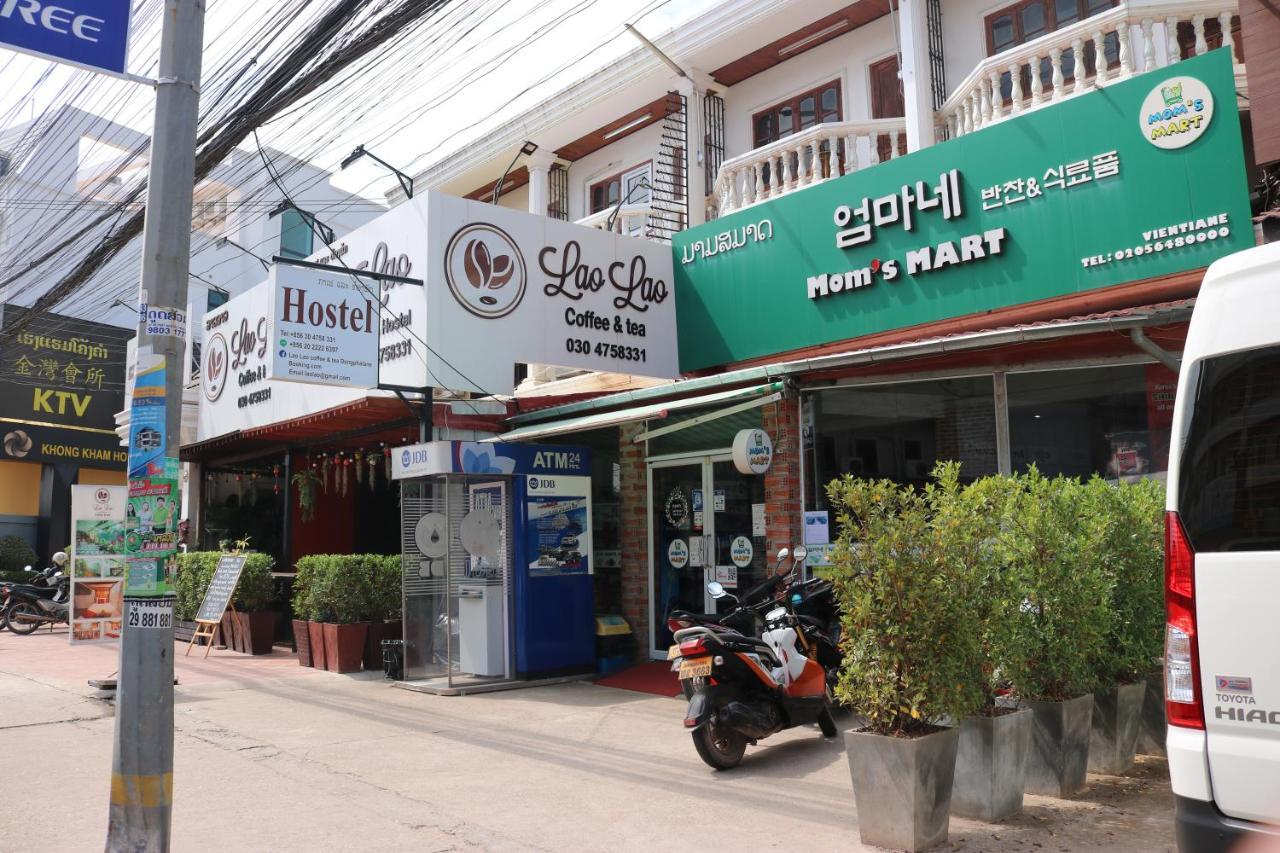 Lao Lao Cafe & Hostel Vientiane Exterior foto